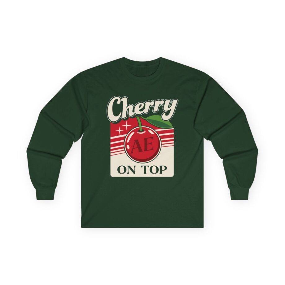 Armchair Expert Cherry on Top Unisex Ultra Cotton Long Sleeve Tee
