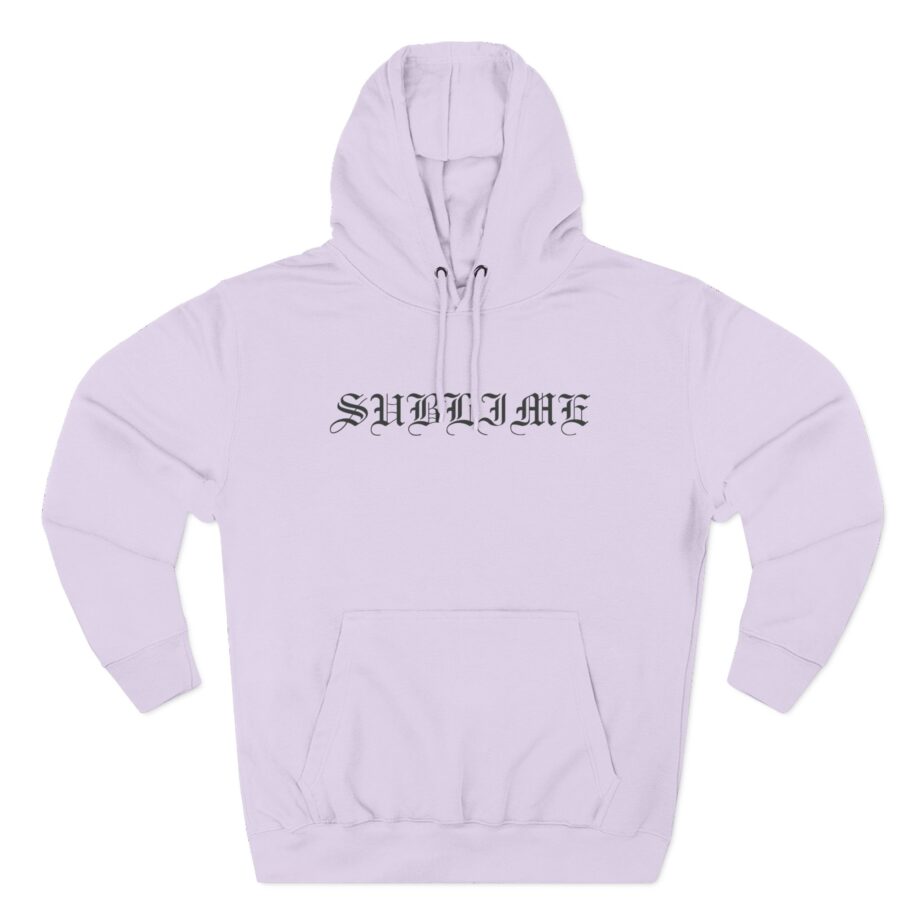 Sublime Mind-blown Sun Three-Panel Fleece Hoodie