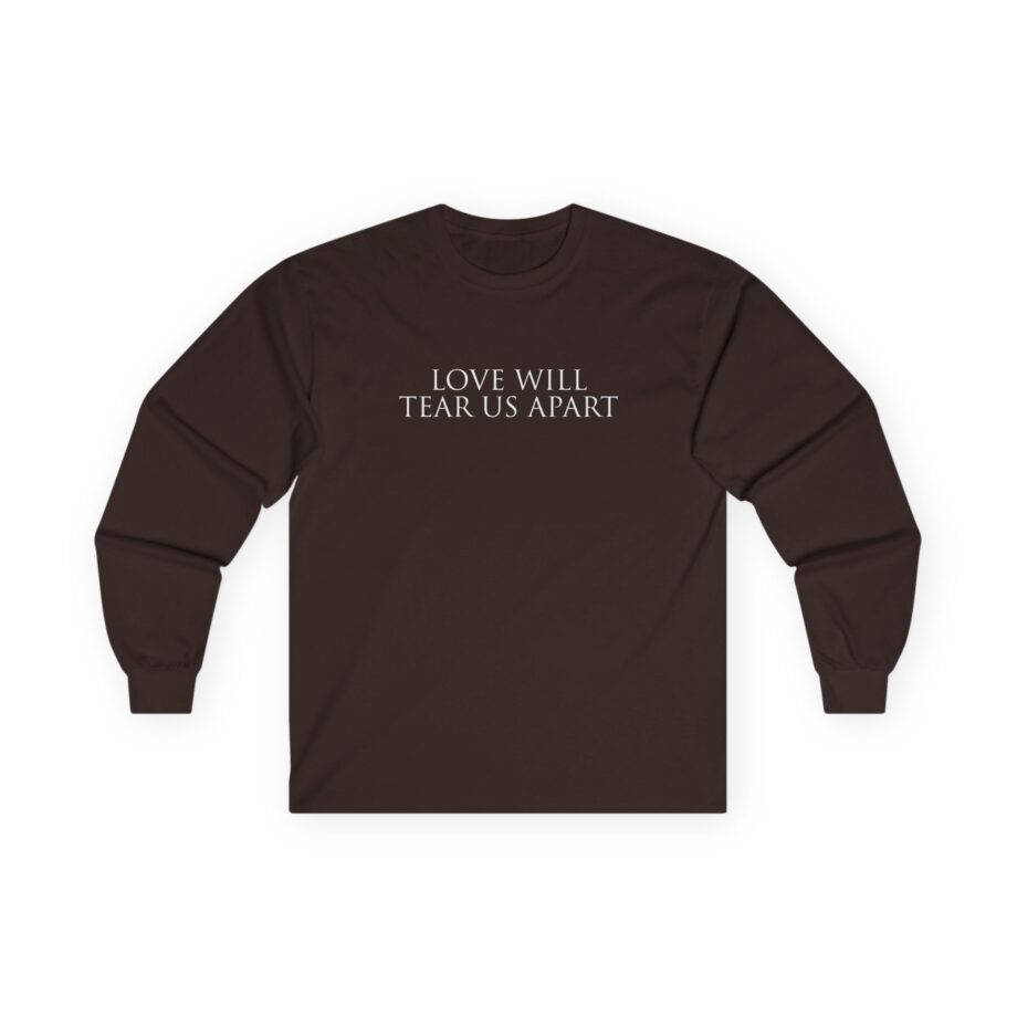Joy Division Love Will Tear Us Apart Unisex Ultra Cotton Long Sleeve Tee