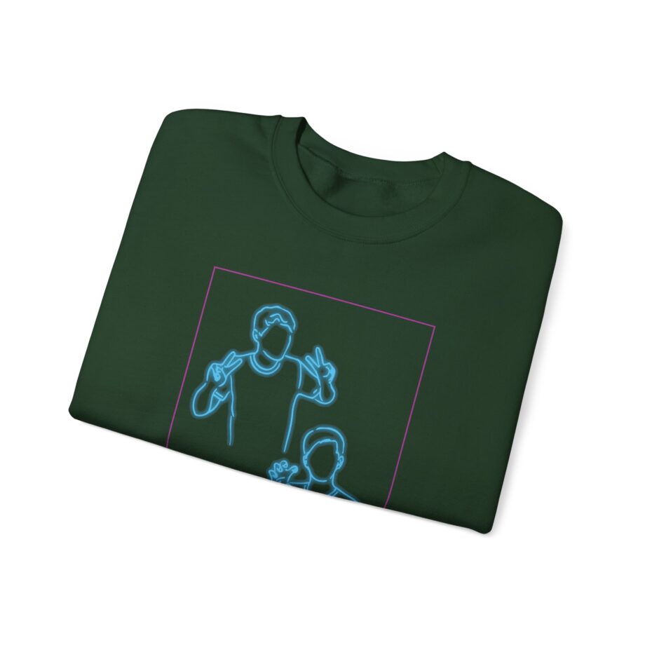Dan And Phil Neon Unisex Heavy Blend™ Crewneck Sweatshirt