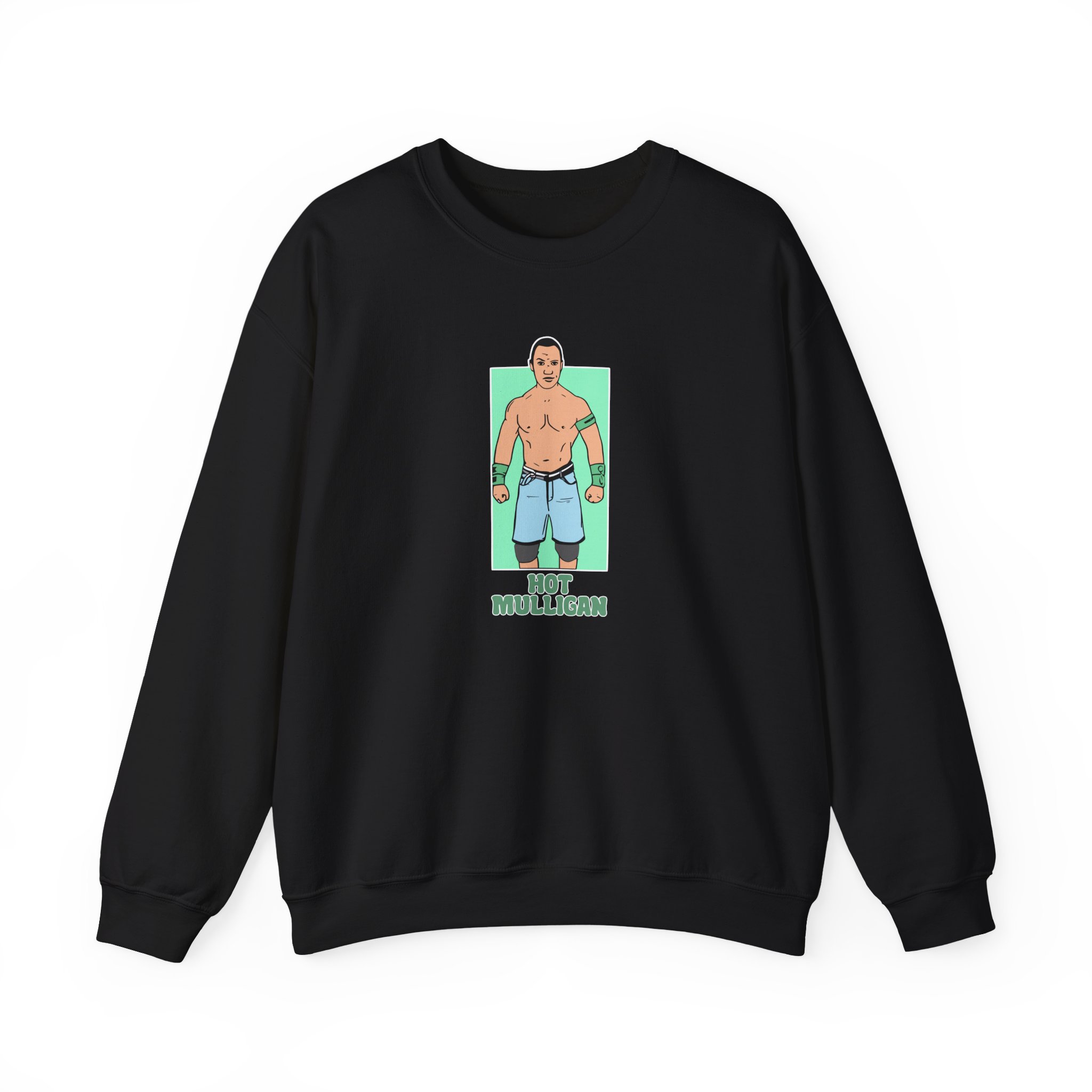 Hot Mulligan People's Eyebrow Unisex Heavy Blendâ„¢ Crewneck Sweatshirt