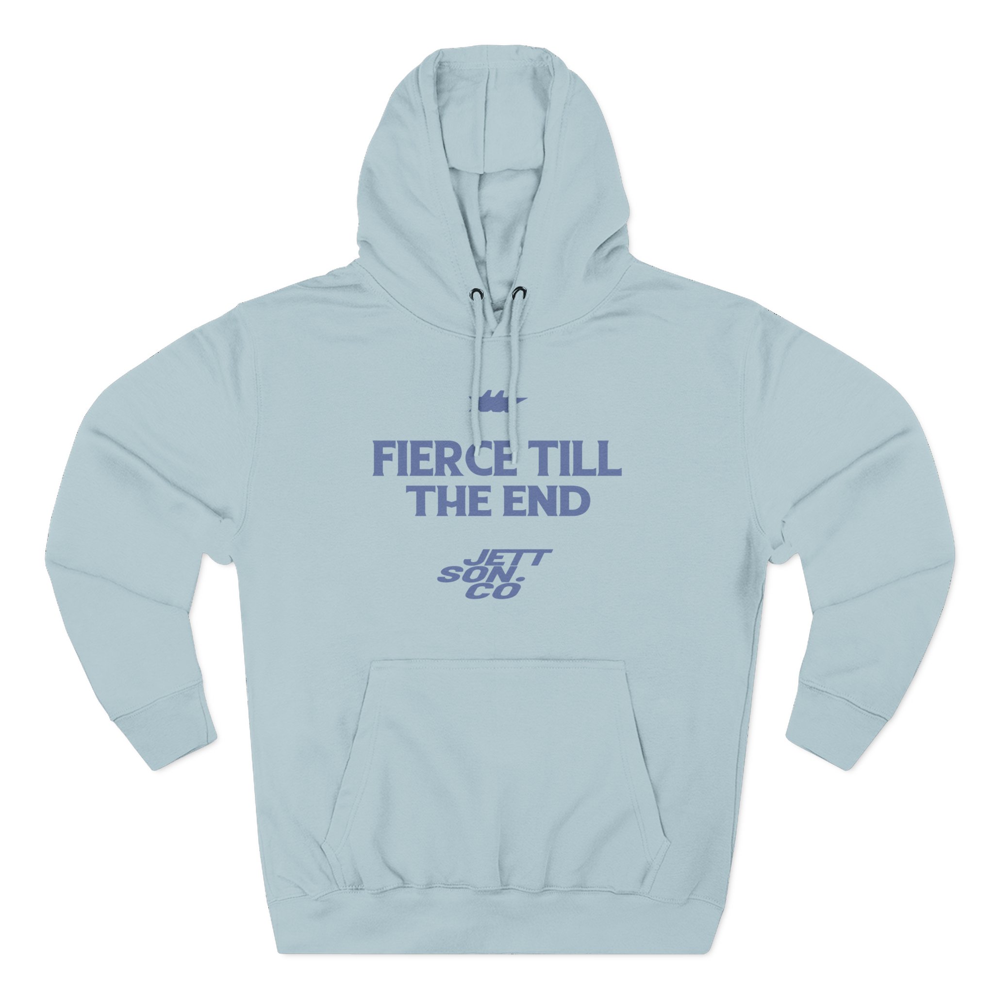 Jett Lawrenc Fierce Till the End Three-Panel Fleece Hoodie