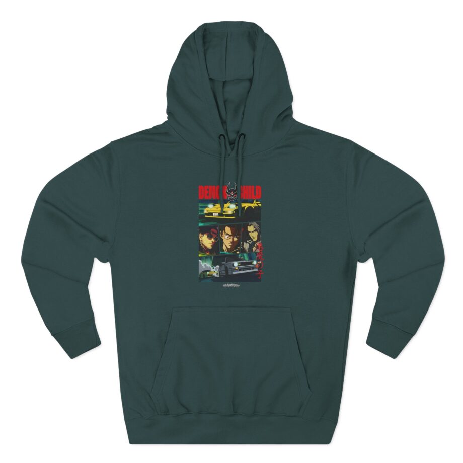 Within Destruction Demon Child Three-Panel Fleece Hoodie