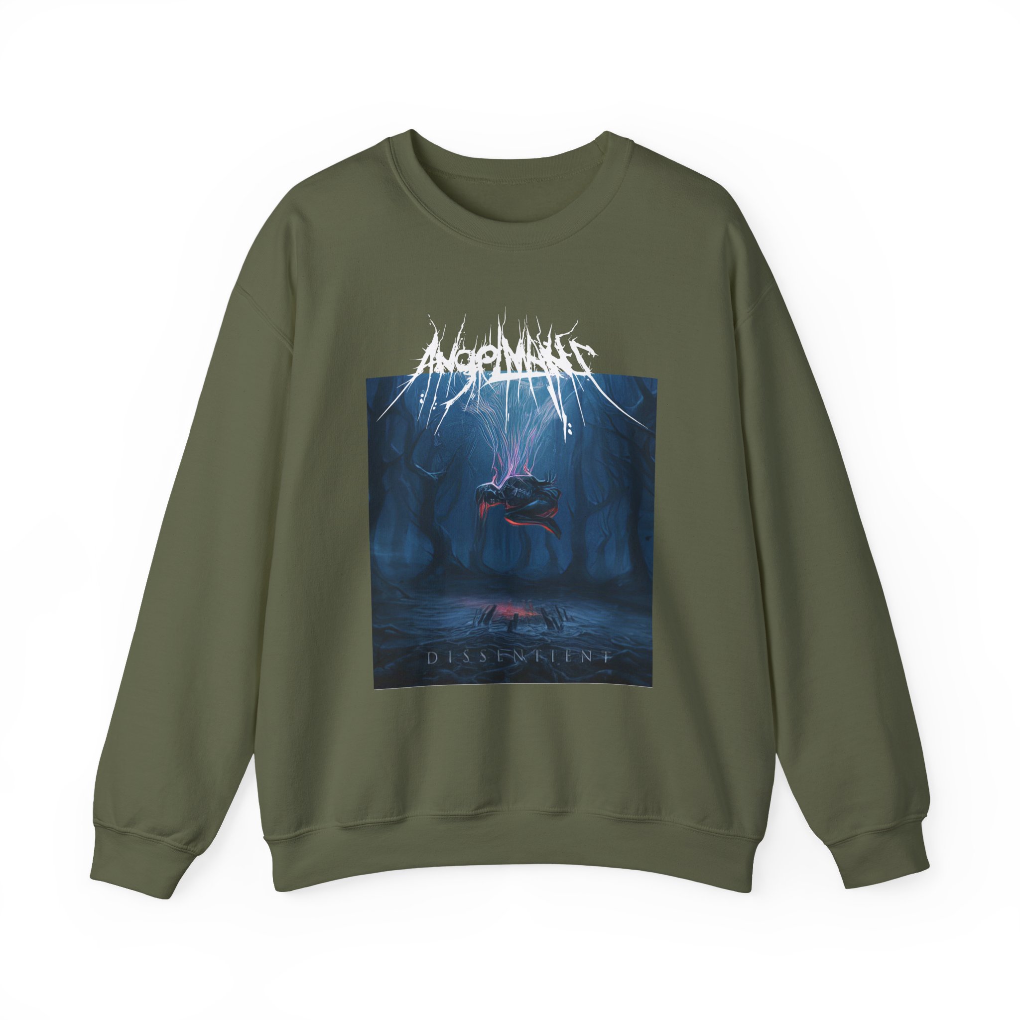 Angelmaker Dissentient Unisex Heavy Blendâ„¢ Crewneck Sweatshirt