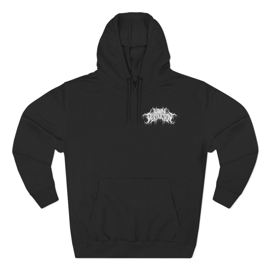Within Destruction Demon Mask Three-Panel Fleece Hoodie