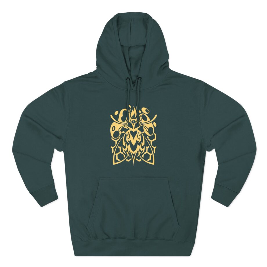 Vivziepop Gluttony Sigil Three-Panel Fleece Hoodie