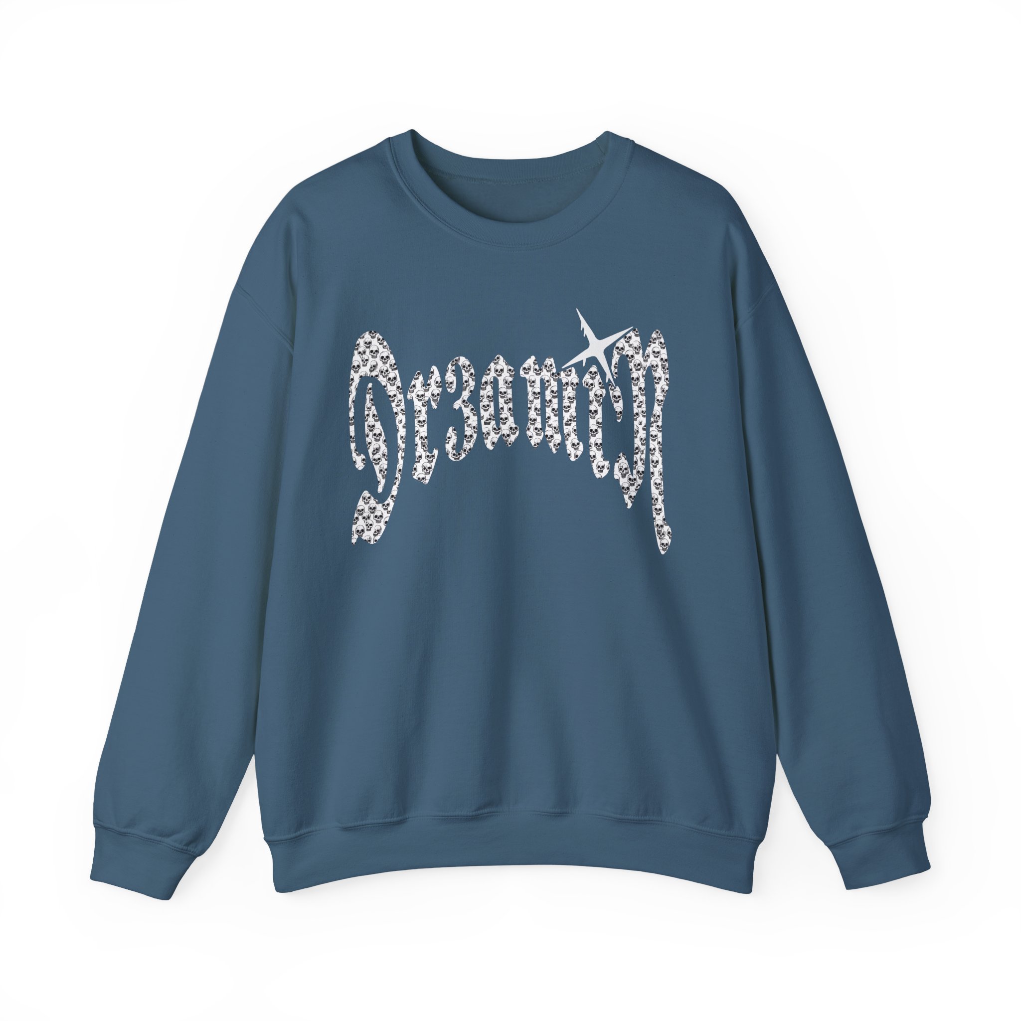 Clix Skull Arch Unisex Heavy Blendâ„¢ Crewneck Sweatshirt