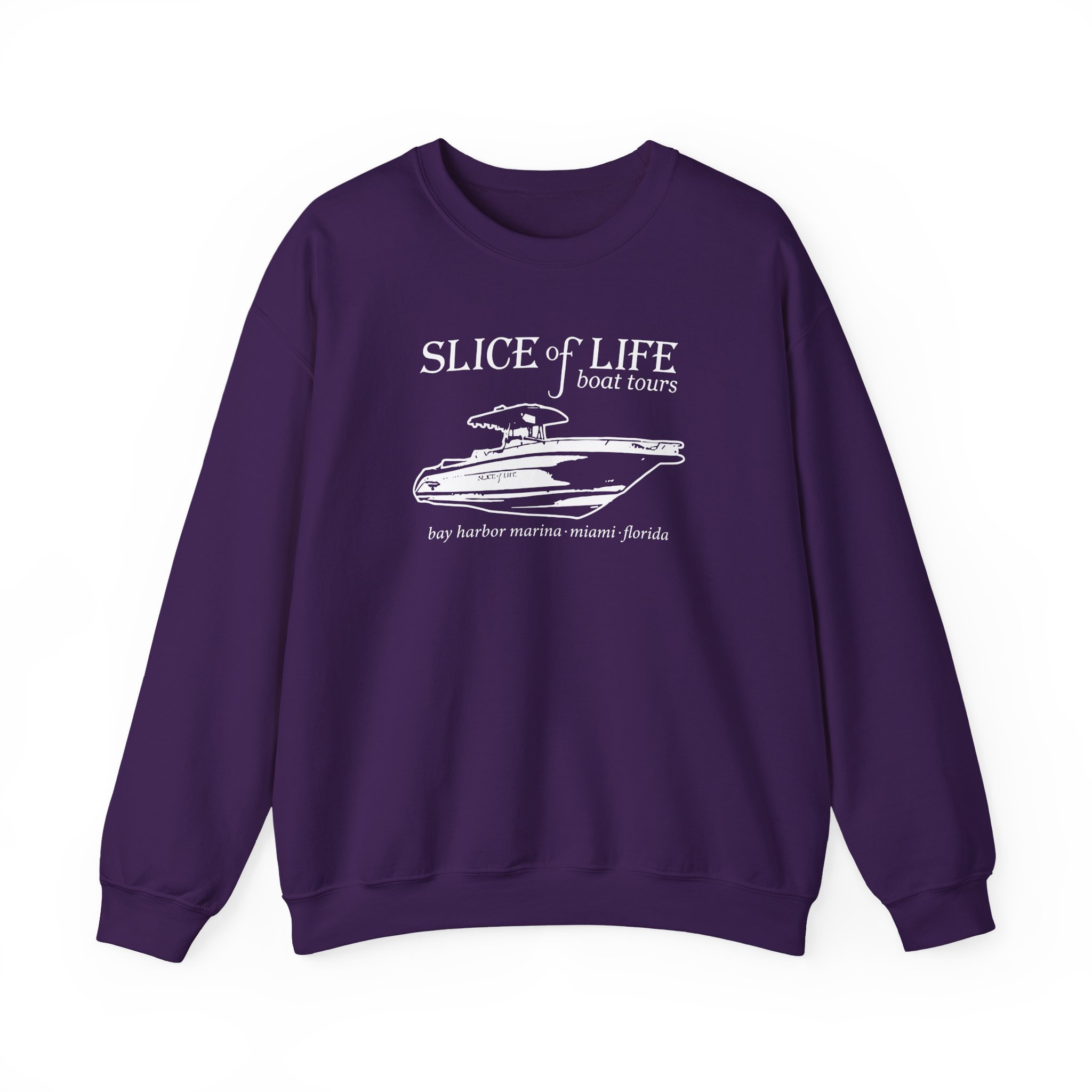 Dexter Slice of Life Boat Tours Unisex Heavy Blendâ„¢ Crewneck Sweatshirt