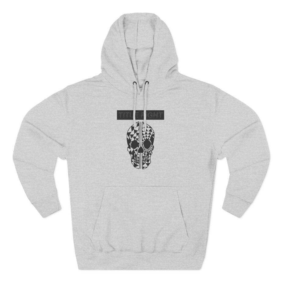 Title Fight Split Skull Three-Panel Fleece Hoodie