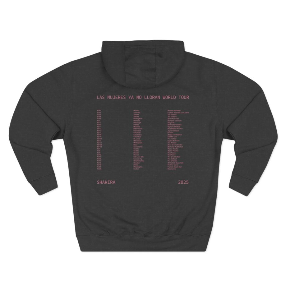 Shakira LMYNL World Tour Three-Panel Fleece Hoodie