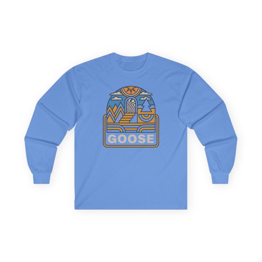 Goose Trippy Staircase Unisex Ultra Cotton Long Sleeve Tee