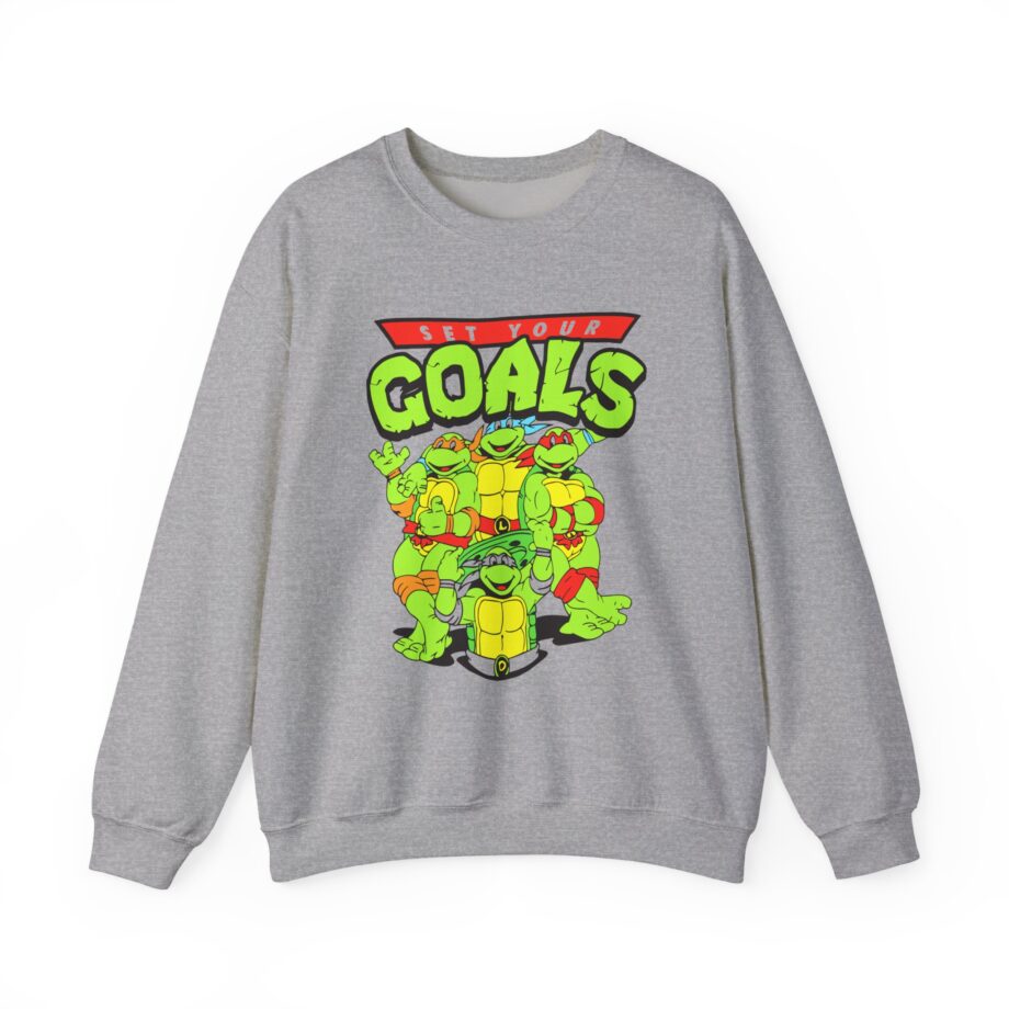 Set Your Goals Ninja Turtles Unisex Heavy Blend™ Crewneck Sweatshirt