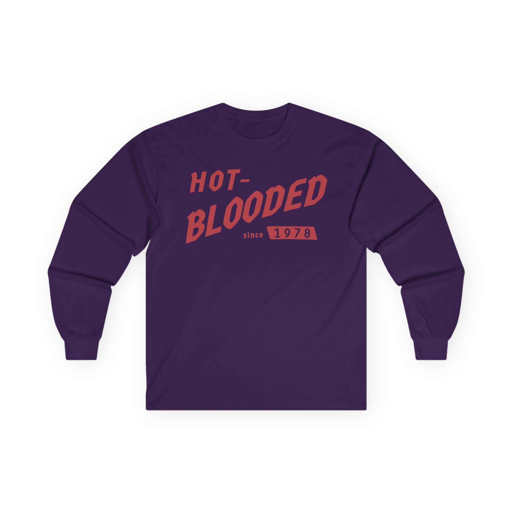 Foreigner Hot Blooded '77 Unisex Ultra Cotton Long Sleeve Tee