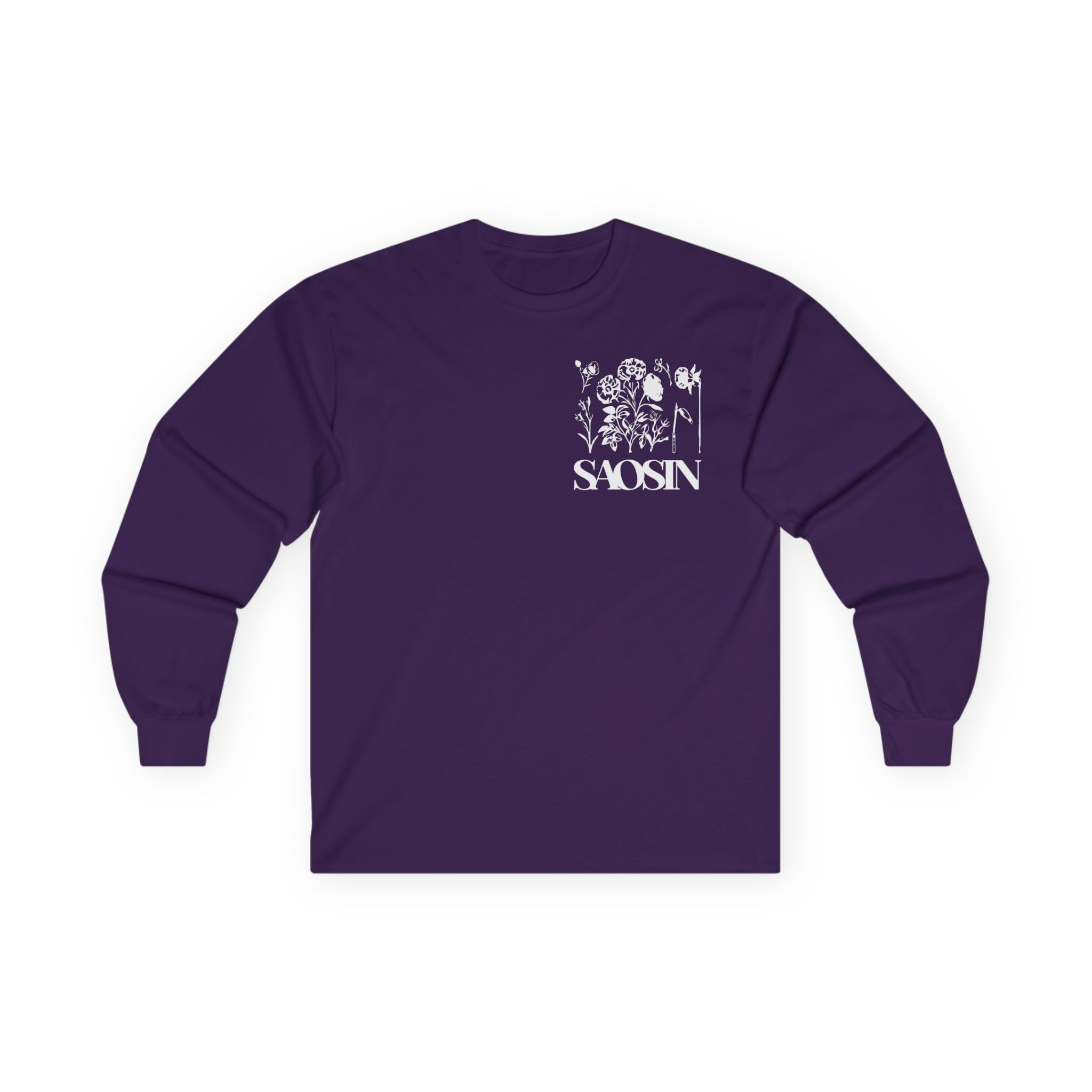 Saosin - Flowers Unisex Ultra Cotton Long Sleeve Tee