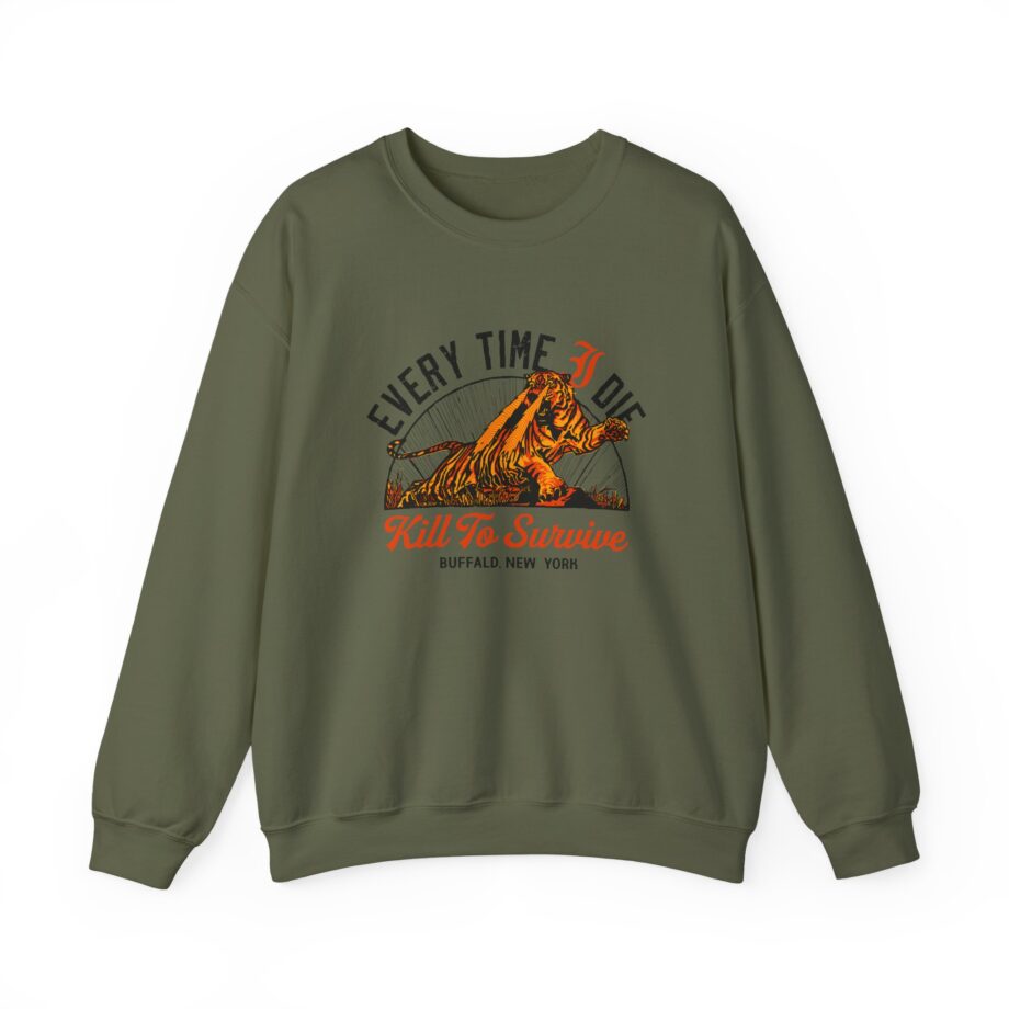 Every Time I Die Kill to Survive Unisex Heavy Blend Crewneck Sweatshirt