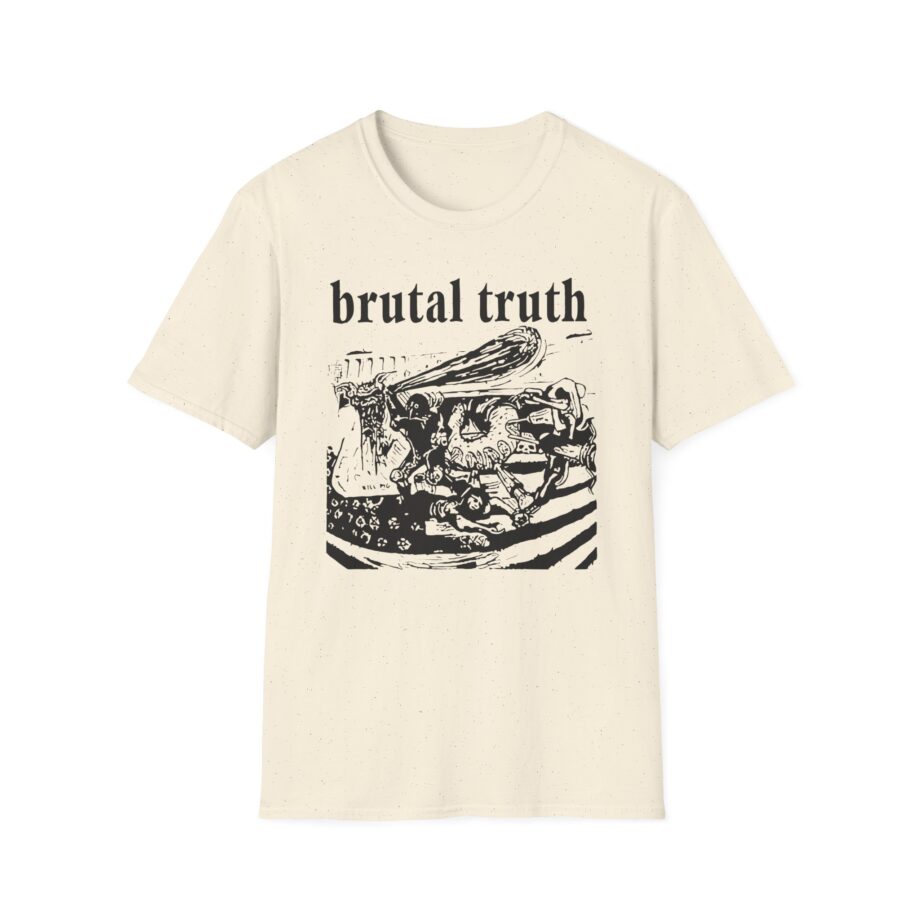 Brutal Truth Kill Pig Unisex Softstyle T-Shirt