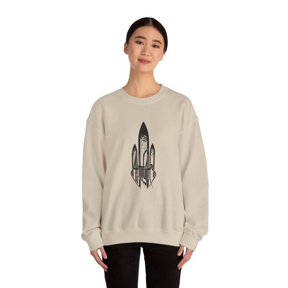 At the Gates the Red in the Sky is Ours Unisex Heavy Blend Crewneck Sweatshirt