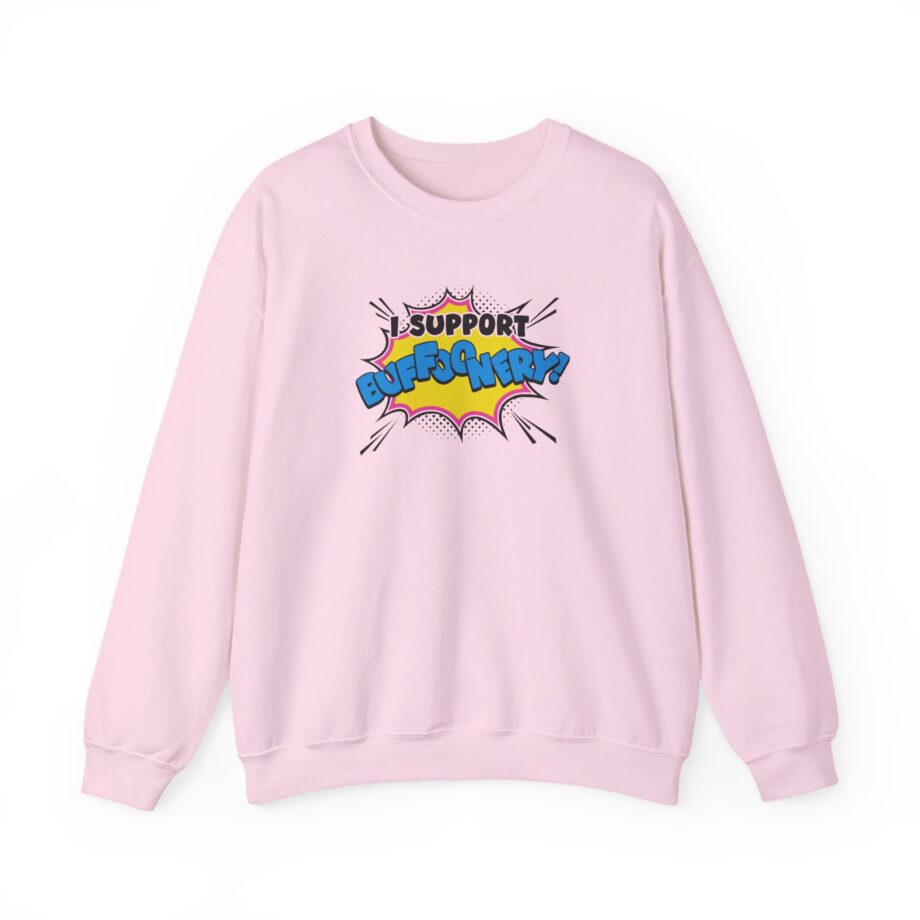 Lofe I Support Buffoonery Unisex Heavy Blend™ Crewneck Sweatshirt