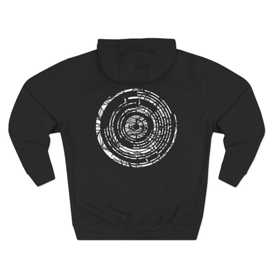 Pendulum White Maze Three-Panel Fleece Hoodie