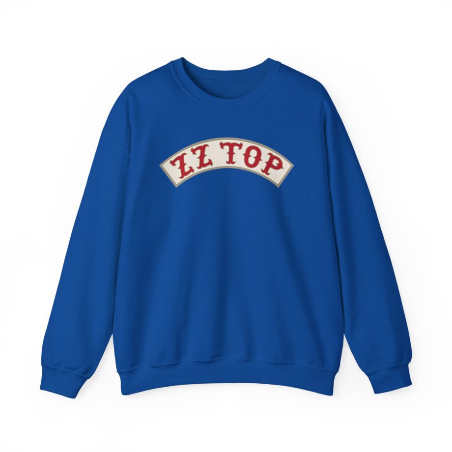 Zz Top Banner Logo Unisex Heavy Blend™ Crewneck Sweatshirt