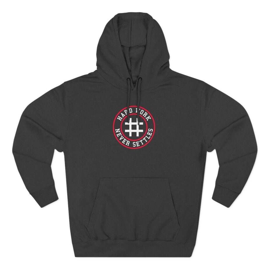 Trevor Bauer Hard Work Never Settles Three-Panel Fleece Hoodie