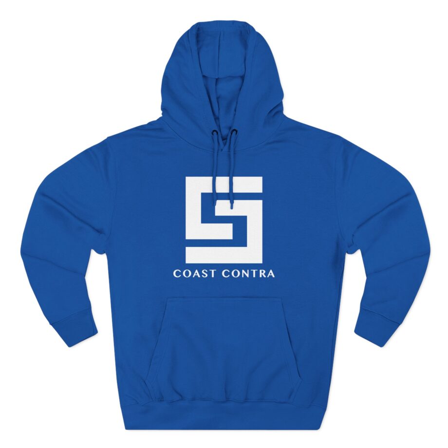 Coast Contra Logo Three-Panel Fleece Hoodie