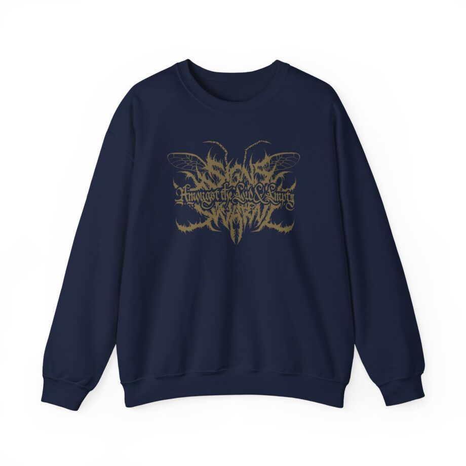 Signs of the Swarm Amongst the Font & Cresty Unisex Heavy Blend™ Crewneck Sweatshirt