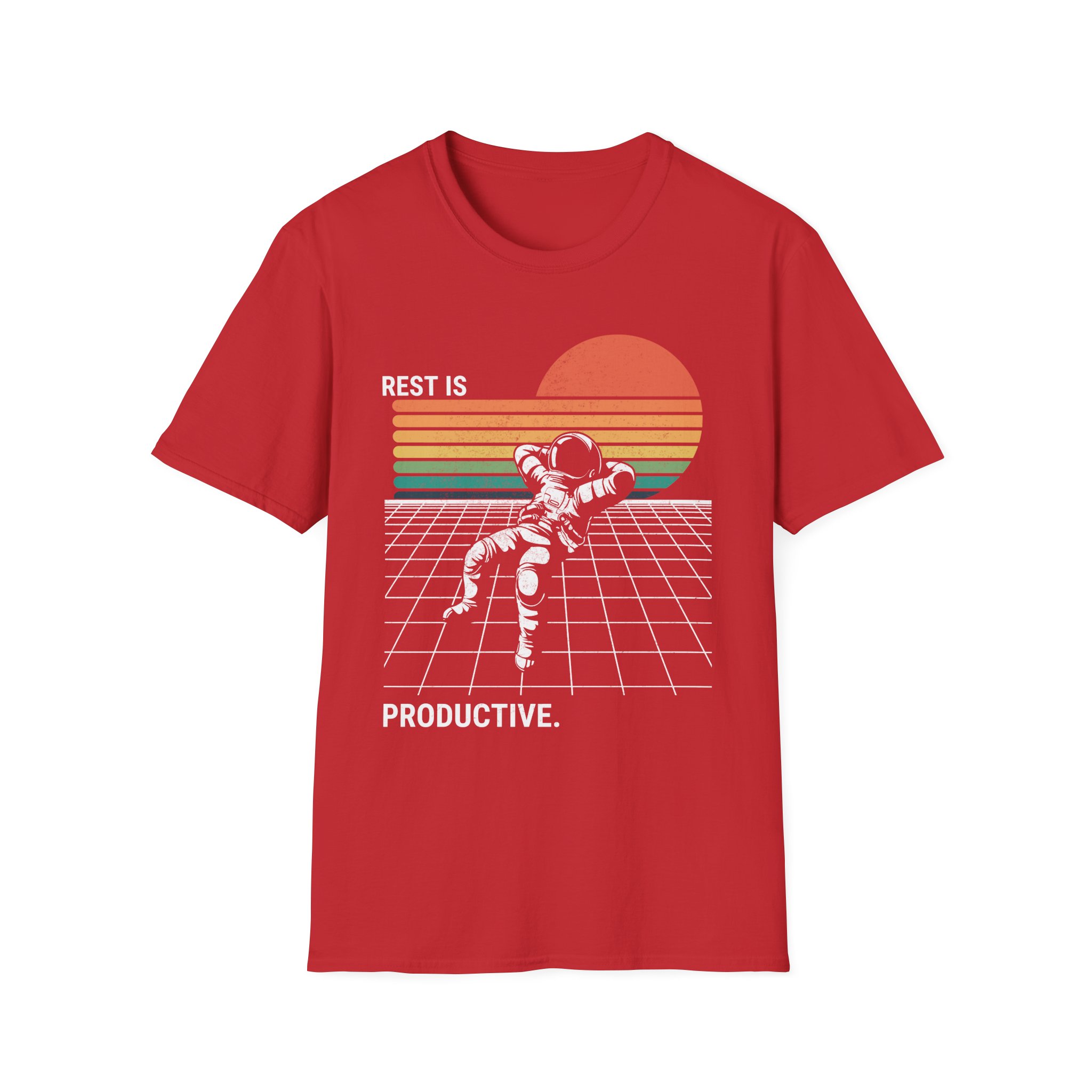 Elyse Myers: Rest is Productive Unisex Softstyle T-Shirt