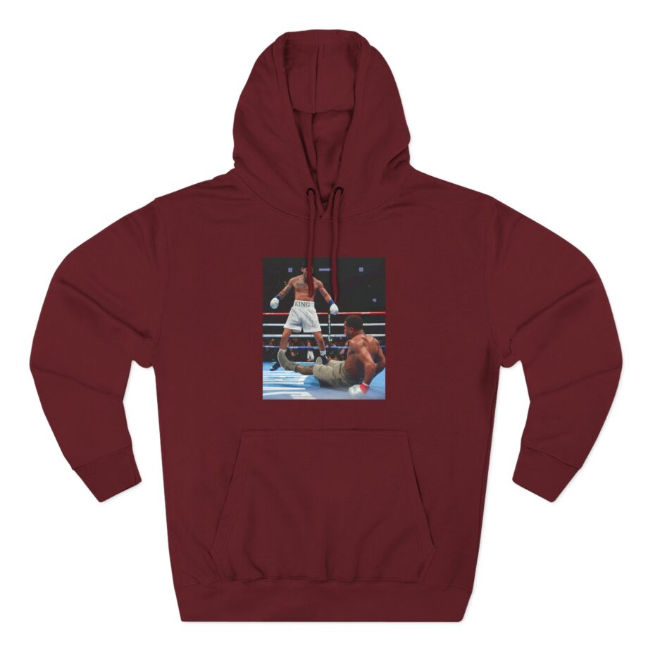 Ryan Garcia Knocks Down Devin Haney Three-Panel Fleece Hoodie