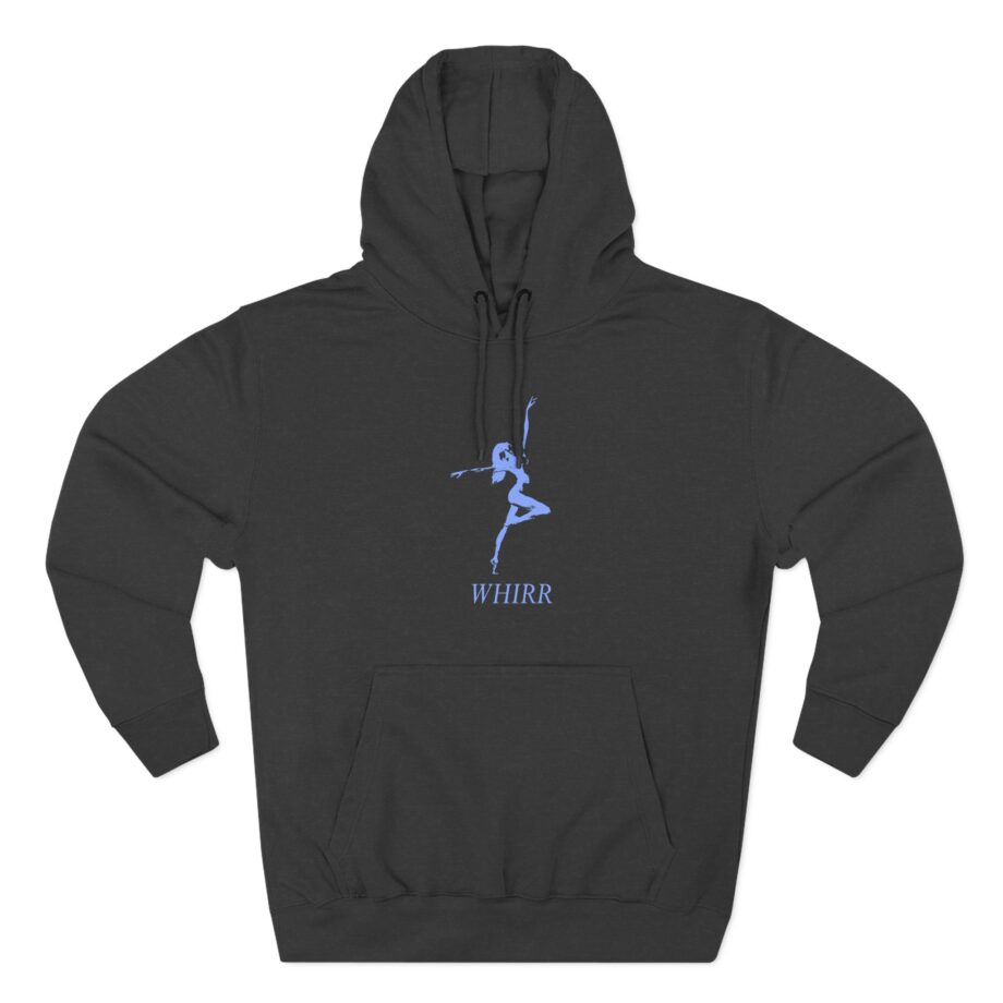Whirr Three-Panel Fleece Hoodie