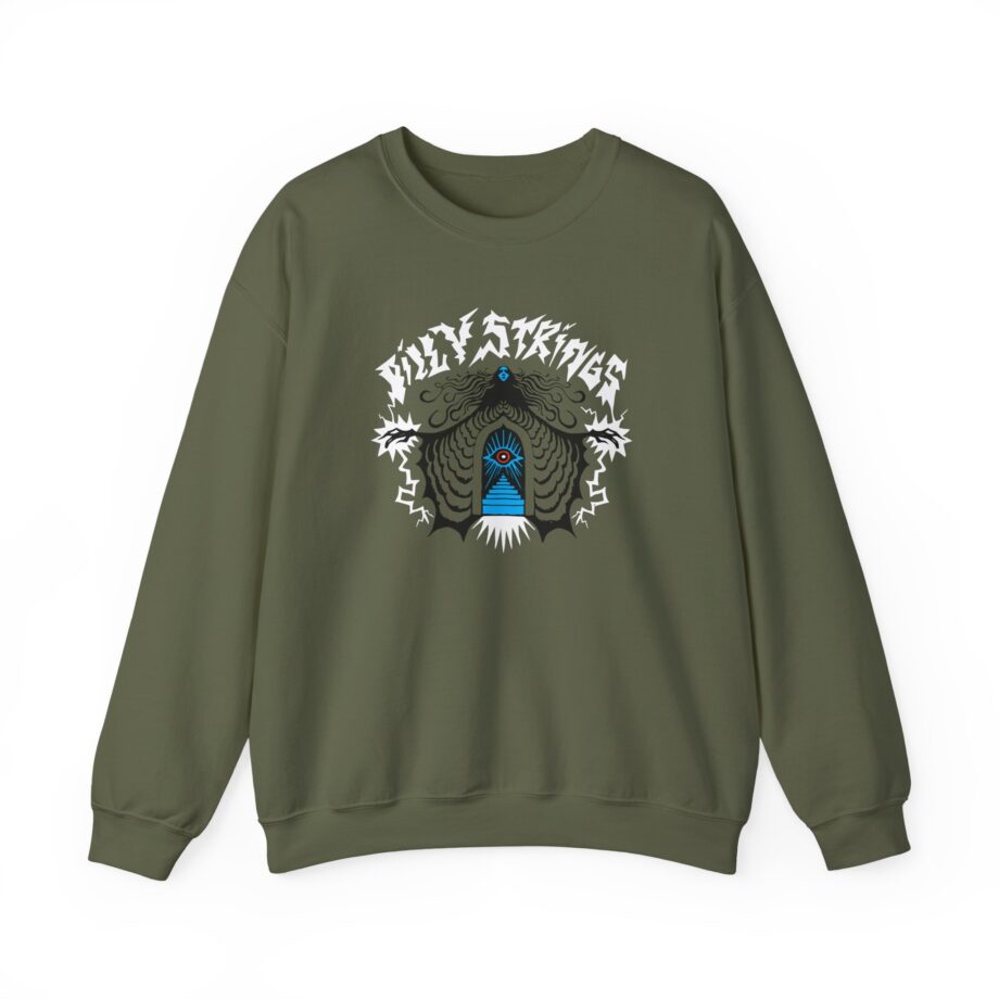 Billy Strings Sorceress Tie Dye Unisex Heavy Blend™ Crewneck Sweatshirt
