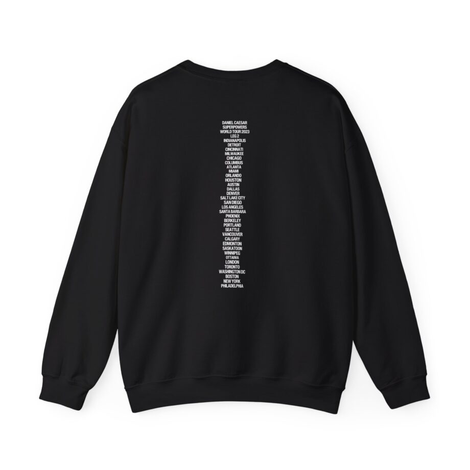 Daniel Caesar Superpowers World Tour Unisex Heavy Blend™ Crewneck Sweatshirt