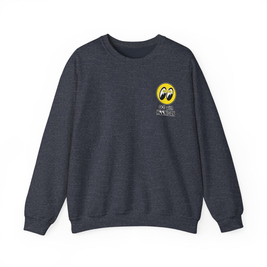 Ken Block Hoonigan X Mooneyes Go With Hoon Unisex Heavy Blend™ Crewneck Sweatshirt