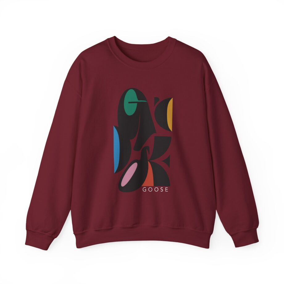 Goose Warp Spheres Unisex Heavy Blend™ Crewneck Sweatshirt