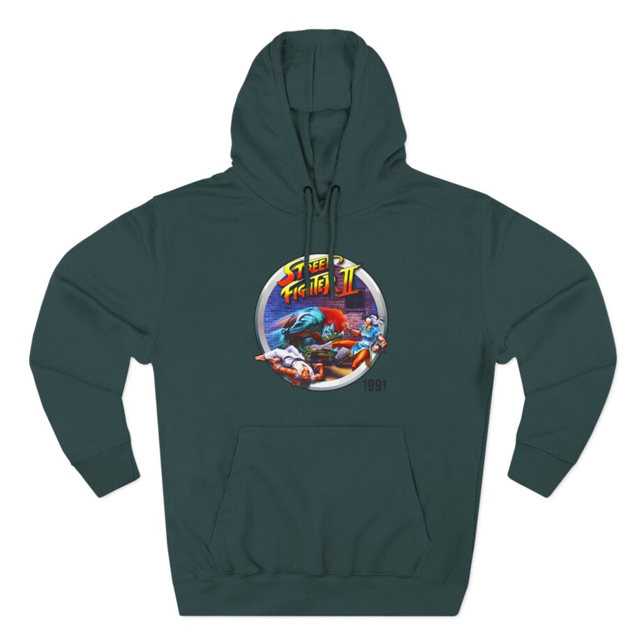 Ishowspeed Street Fighter Three-Panel Fleece Hoodie