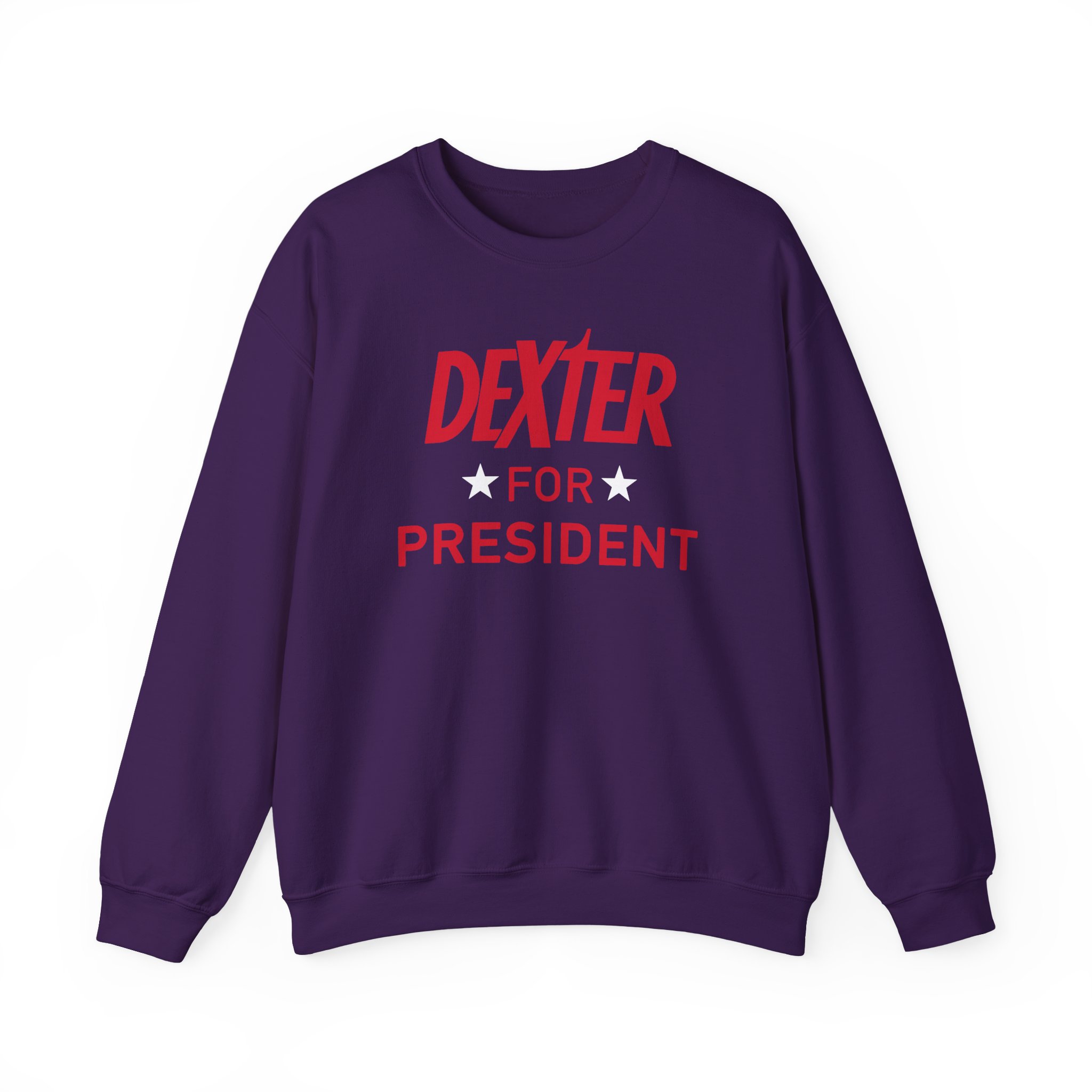 Dexter For President Unisex Heavy Blendâ„¢ Crewneck Sweatshirt