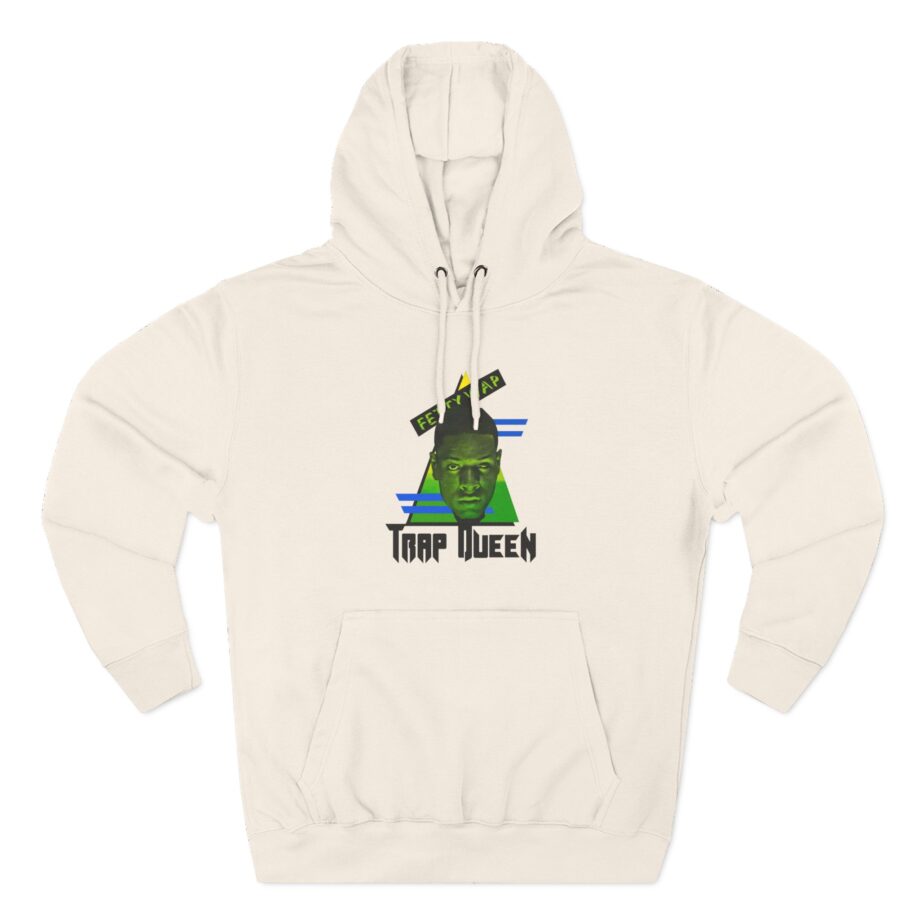 Fetty Wap Trap Queen Three-Panel Fleece Hoodie