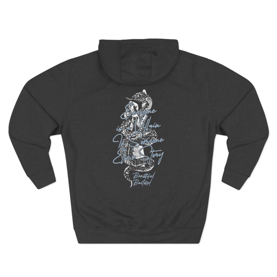 Villain Three-Panel Fleece Hoodie