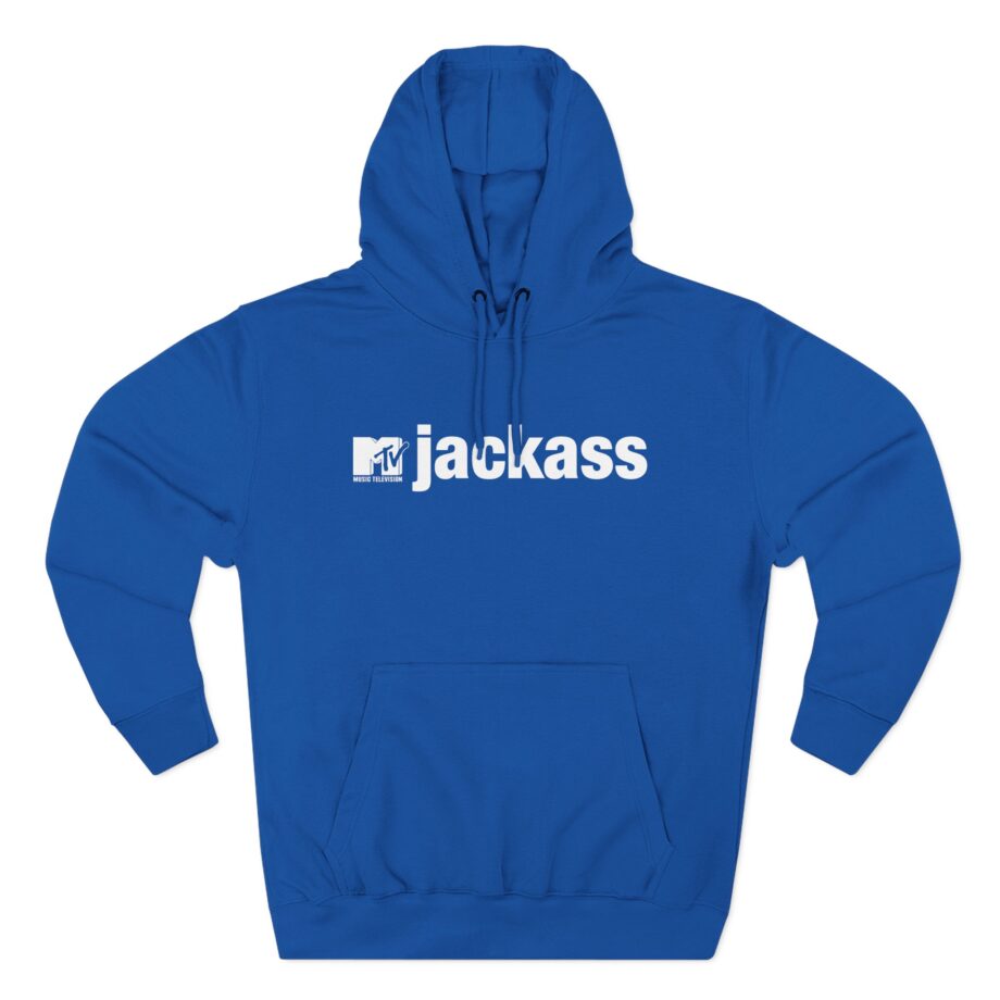 Jackass Mtv Three-Panel Fleece Hoodie