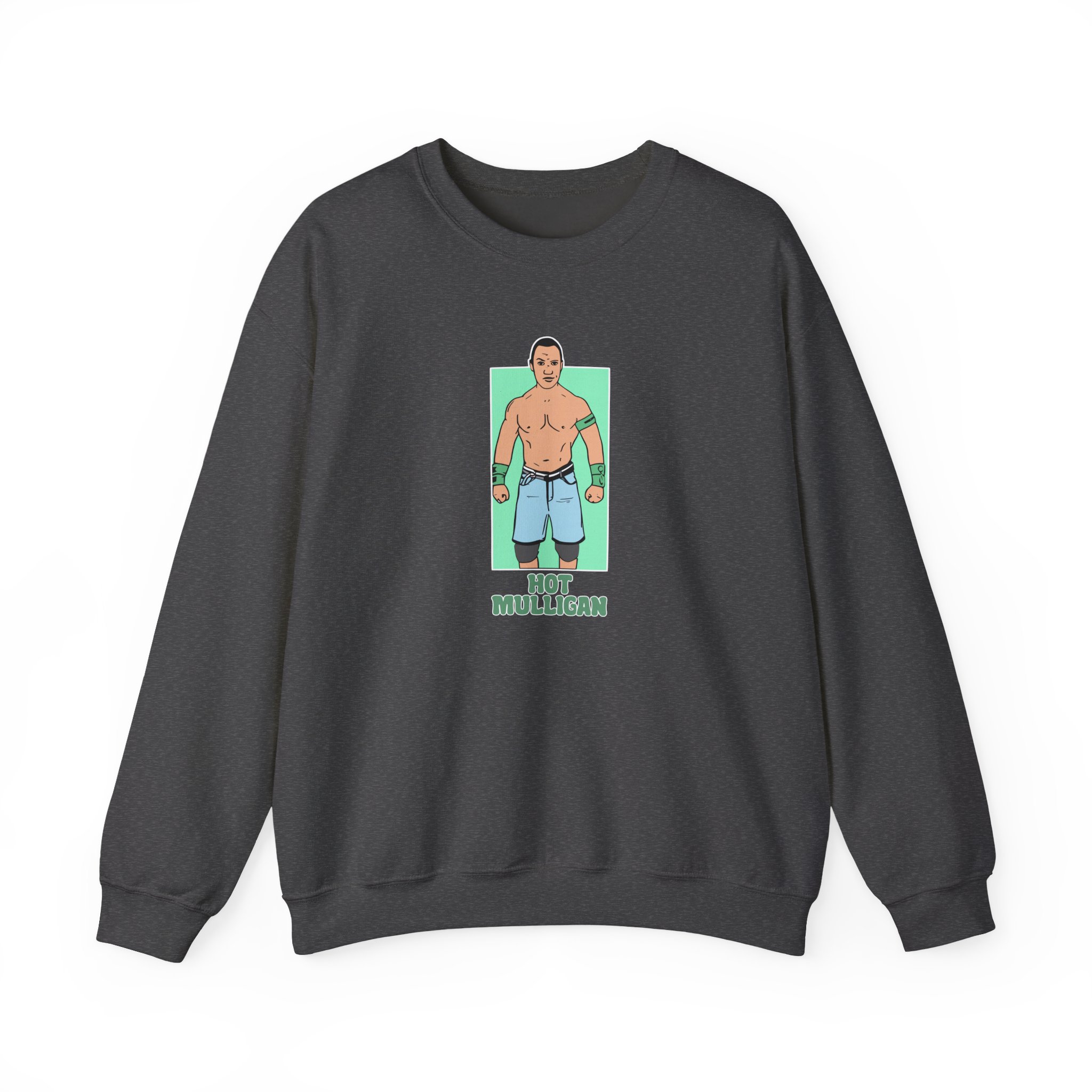 Hot Mulligan People's Eyebrow Unisex Heavy Blendâ„¢ Crewneck Sweatshirt