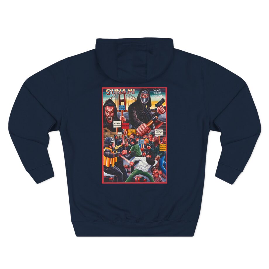 Sunami Deadly Prey Three-Panel Fleece Hoodie