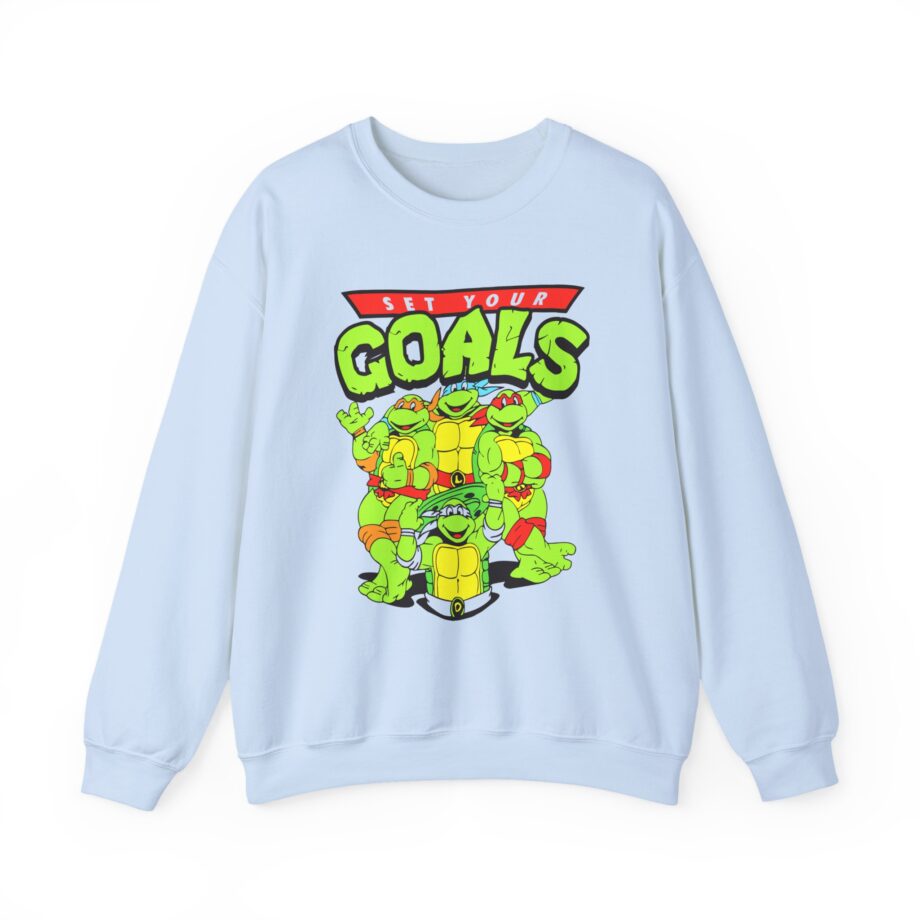 Set Your Goals Ninja Turtles Unisex Heavy Blend™ Crewneck Sweatshirt