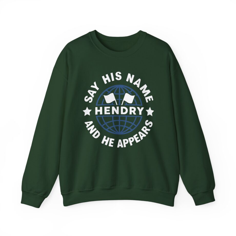 Joe Hendry Say His Name Unisex Heavy Blend™ Crewneck Sweatshirt