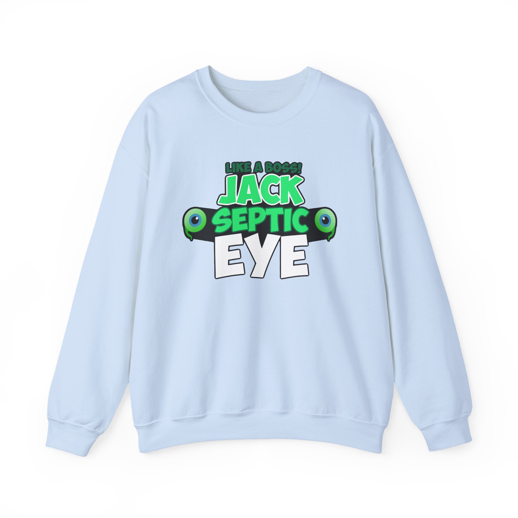 Like a Boss Jacksepticeye Unisex Heavy Blendâ„¢ Crewneck Sweatshirt