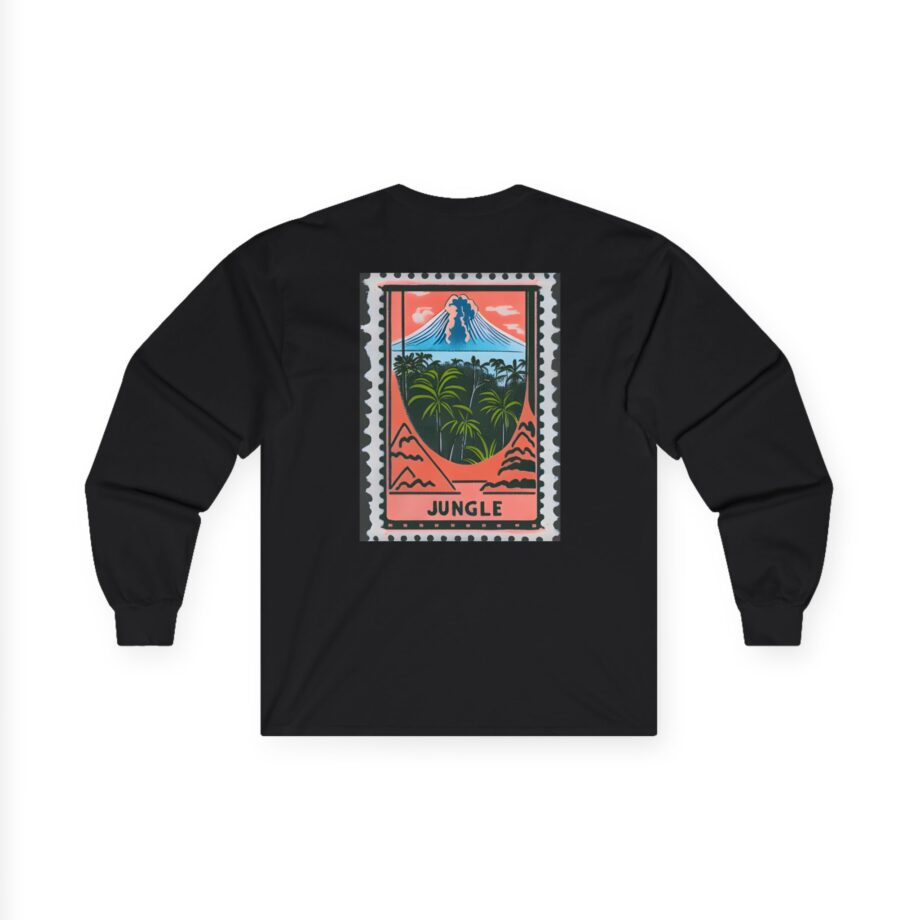Jungle / Volcano Paradise Stamp Unisex Ultra Cotton Long Sleeve Tee
