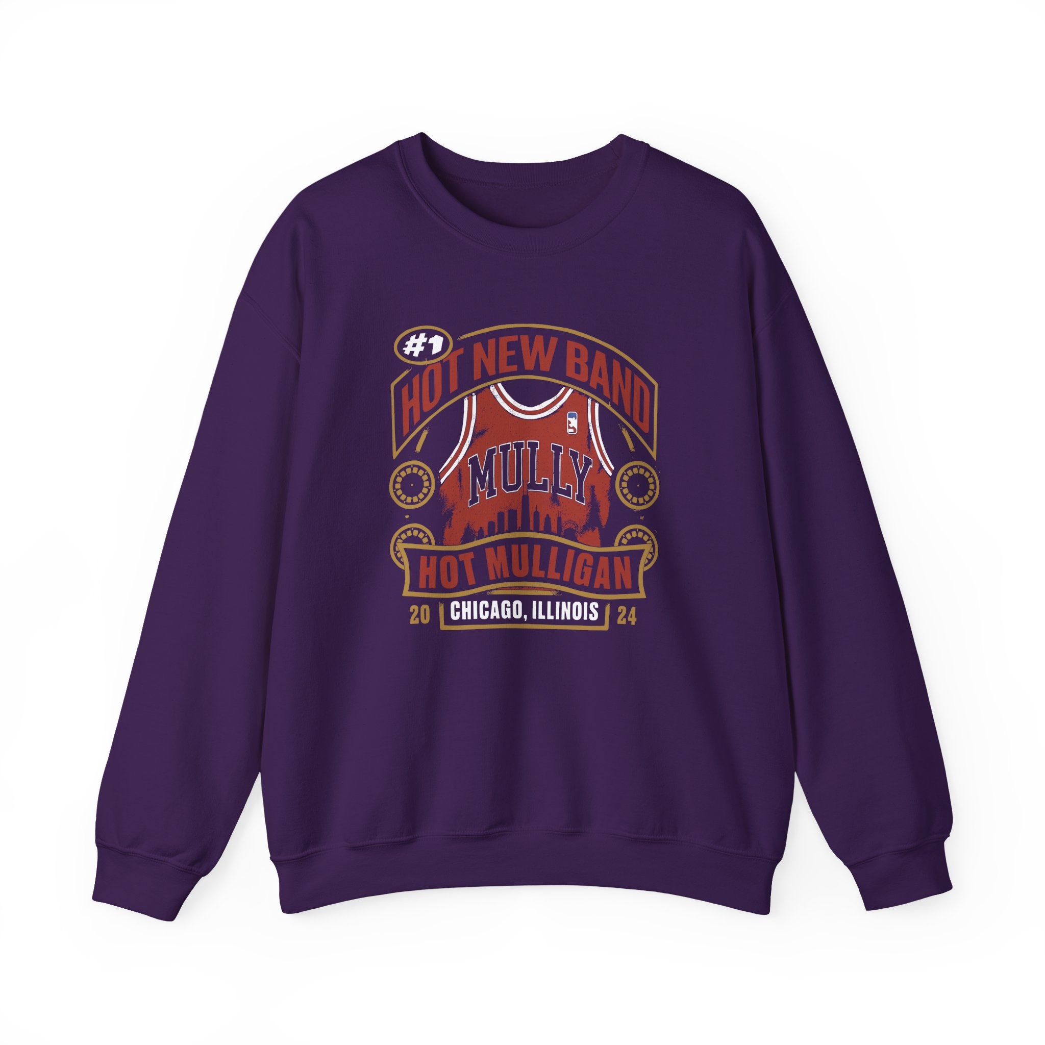 Hot Mulligan Chicago Unisex Heavy Blendâ„¢ Crewneck Sweatshirt