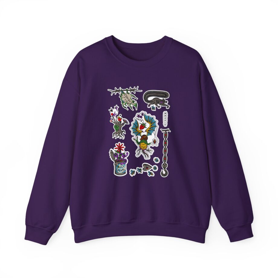 Billy Strings Flash Sheet Unisex Heavy Blend™ Crewneck Sweatshirt
