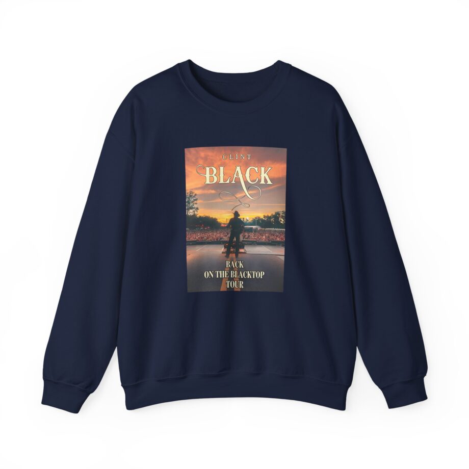 Clint Black Blacktop Unisex Heavy Blend™ Crewneck Sweatshirt
