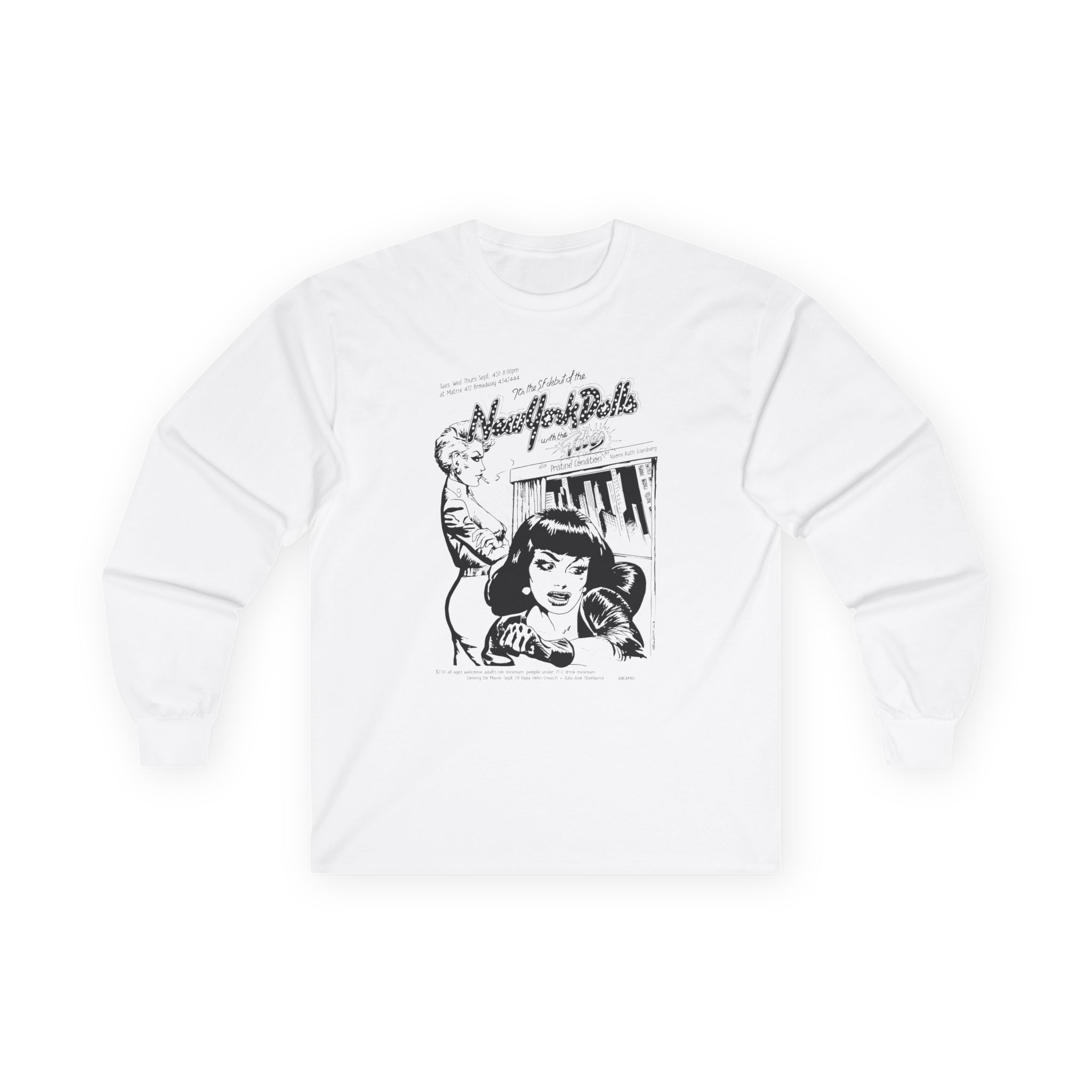New York Dolls Unisex Ultra Cotton Long Sleeve Tee