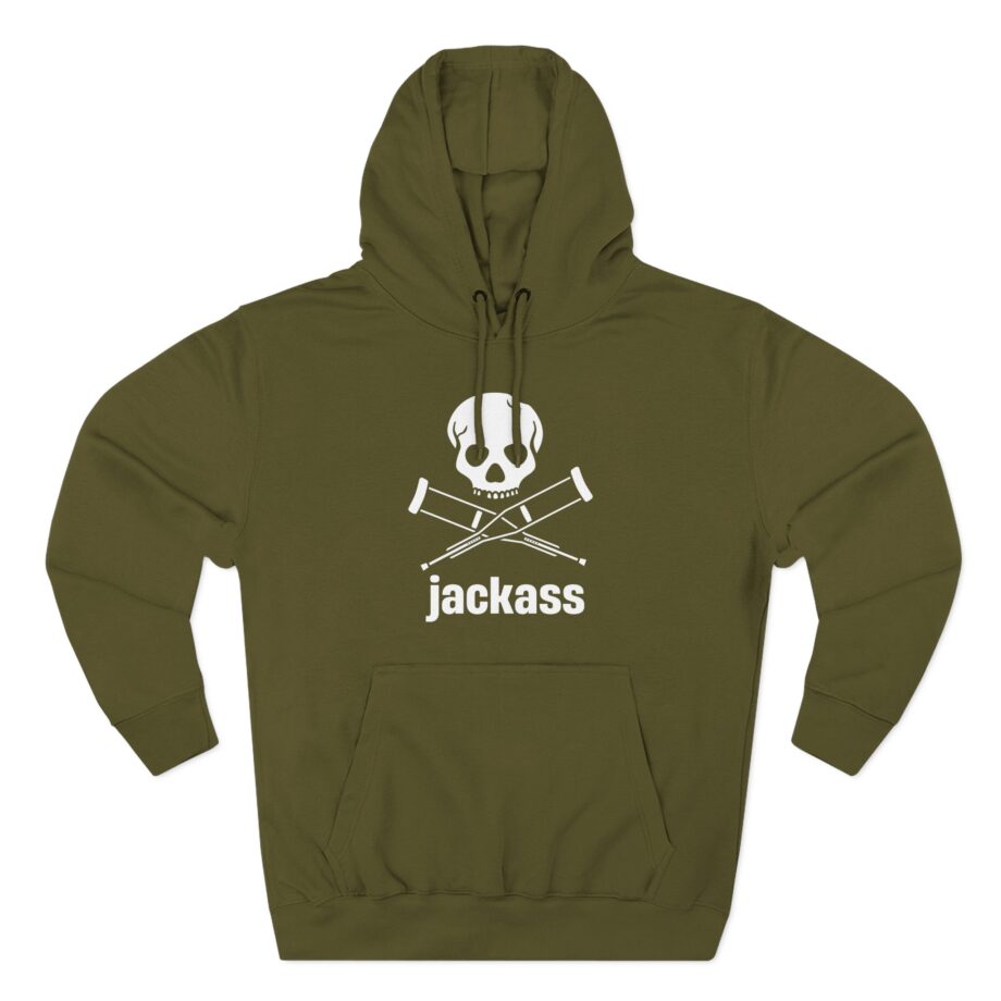 Jackass Three-Panel Fleece Hoodie